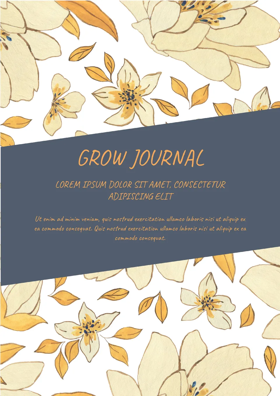 Grow Journal Template