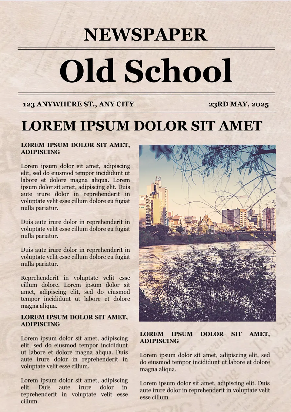 Old Newspaper Template Microsoft Word Old Newspaper Template Microsoft Word