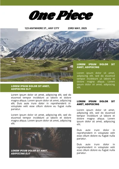 Free Old West Newspaper Template For Google Docs