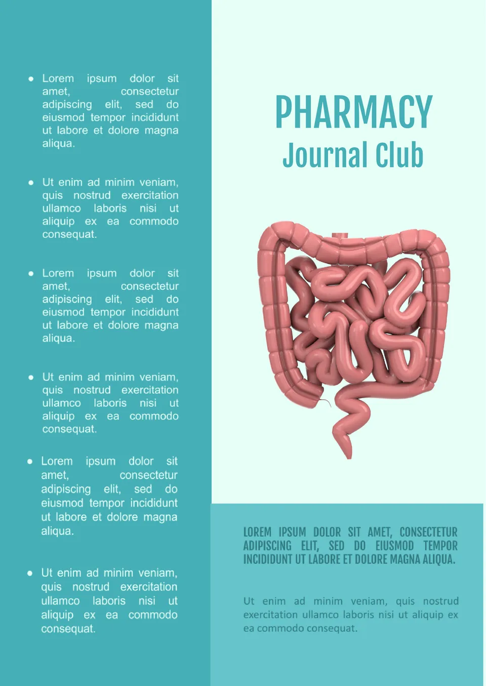 Pharmacy Journal Club Template