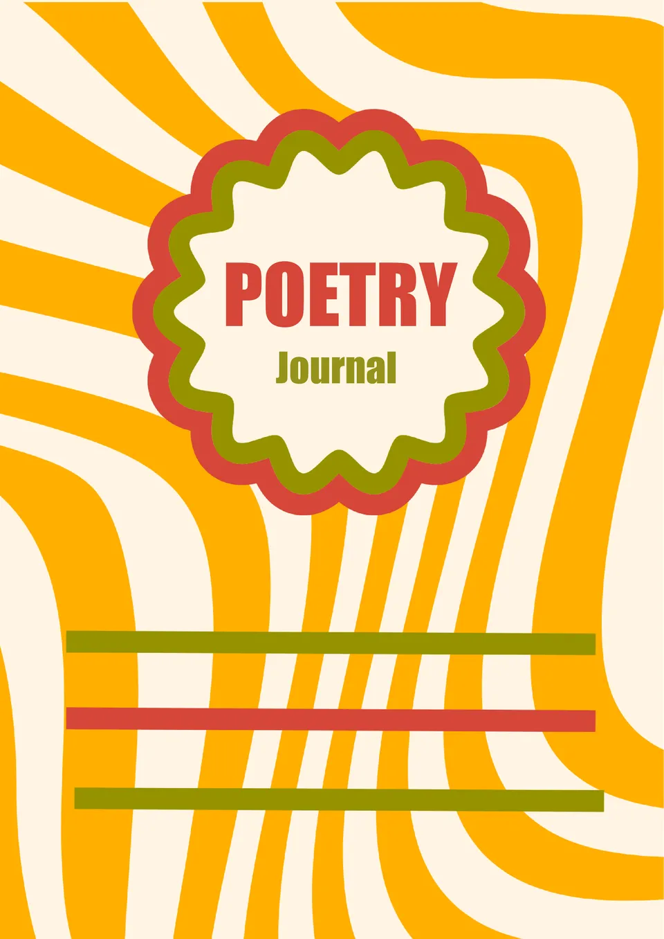 Poetry Journal Template