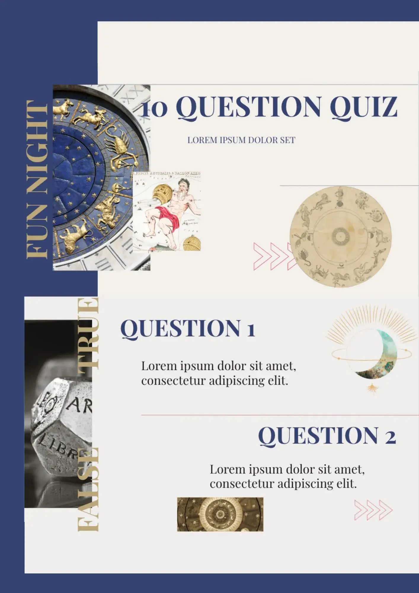 10 Question Quiz Template