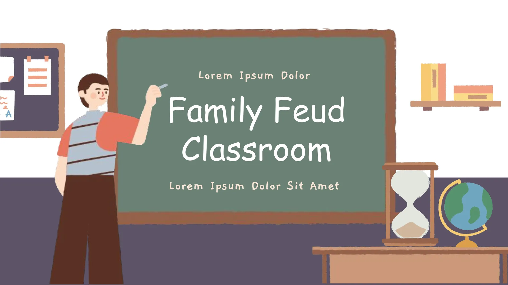 Family Feud Classroom Template