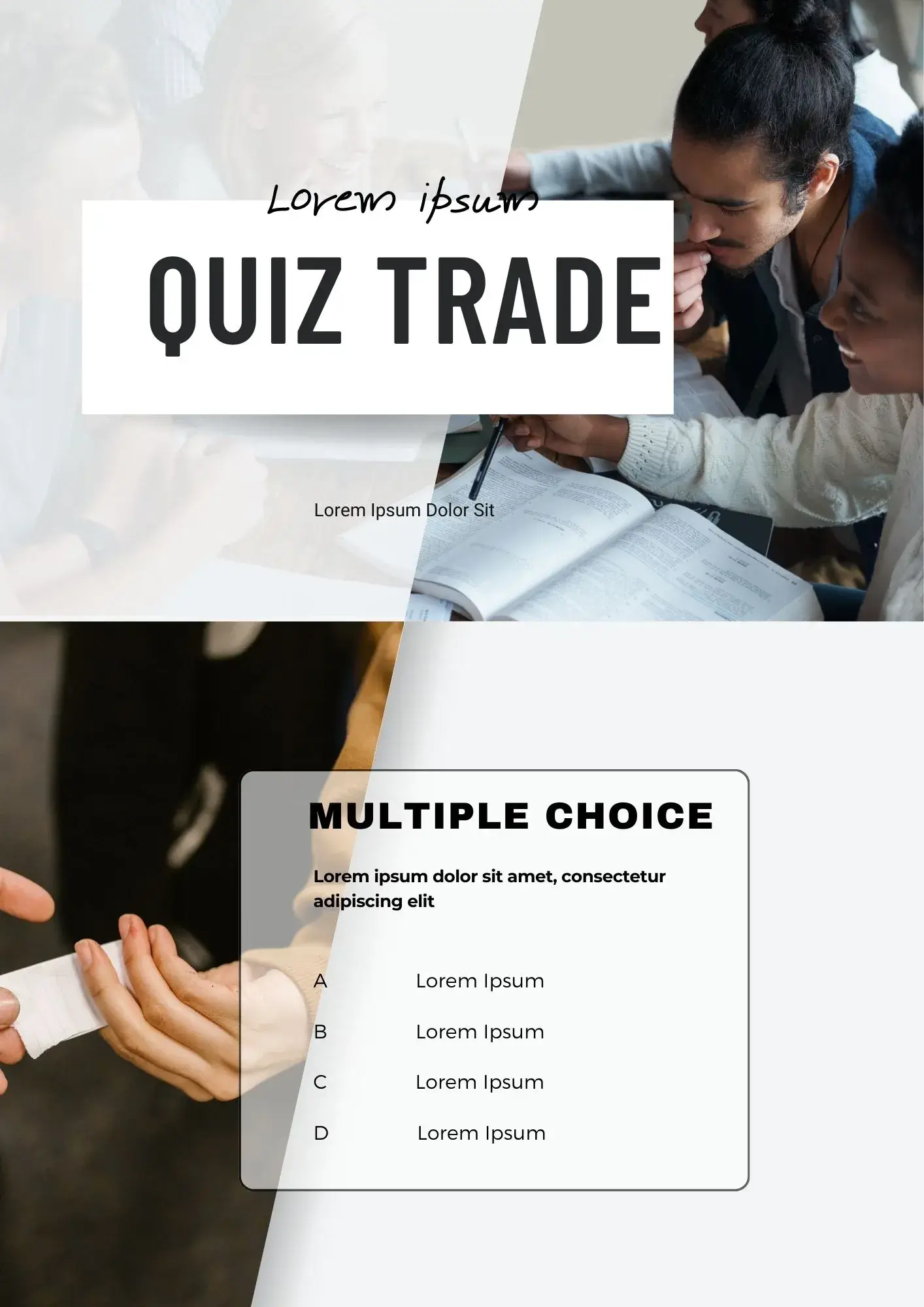 Quiz Trade Template
