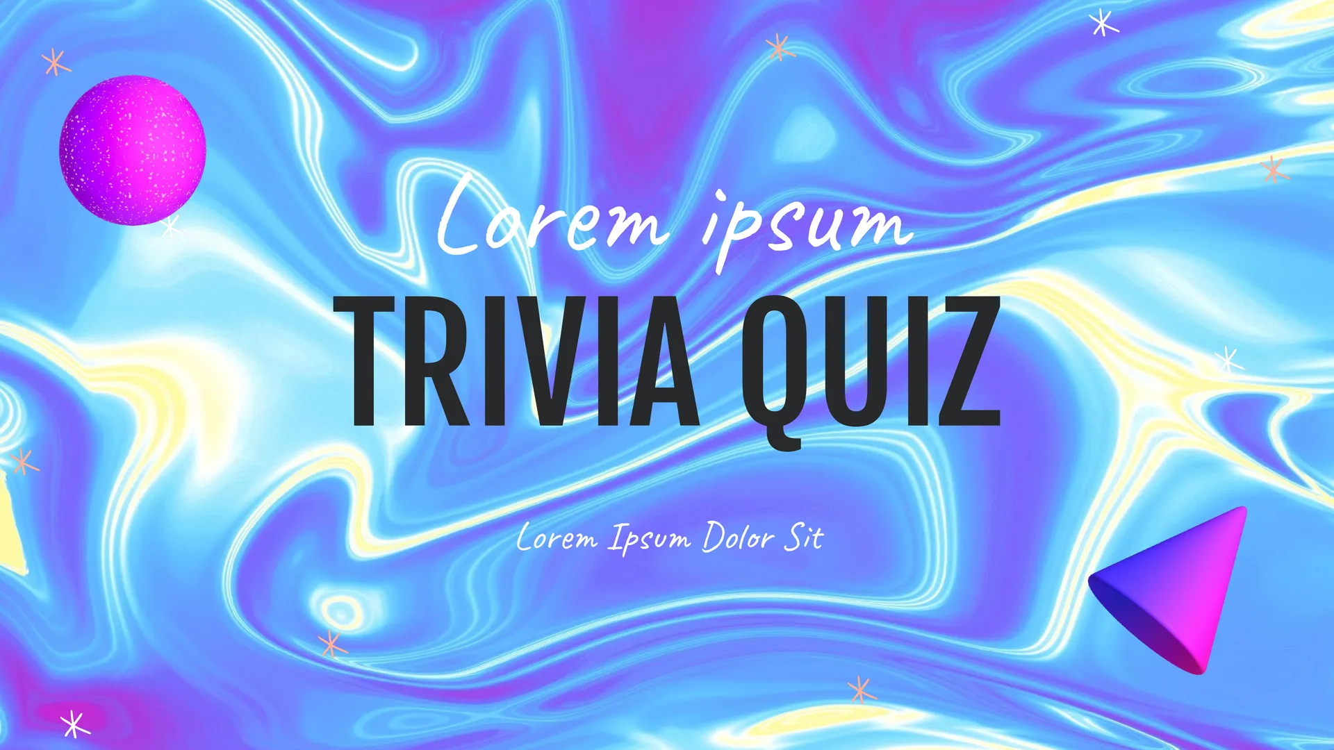 Trivia Quiz Template Free Google Slides Template NEW 