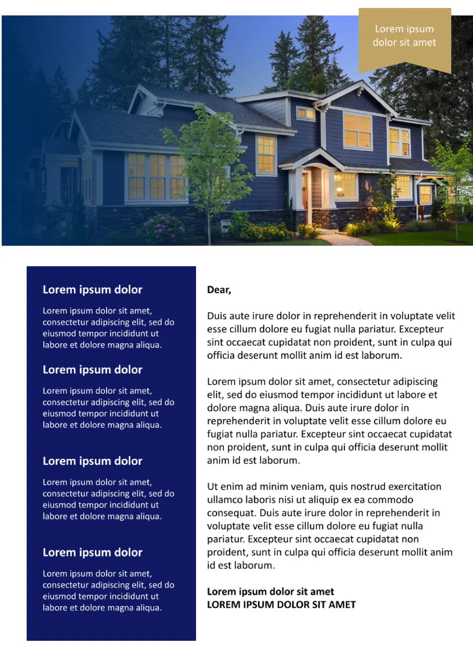 Home Offer Letter Template