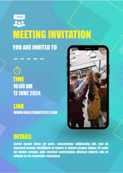 Meeting Invitation Template