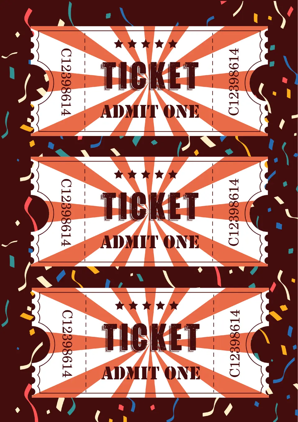 Carnival Ticket Template