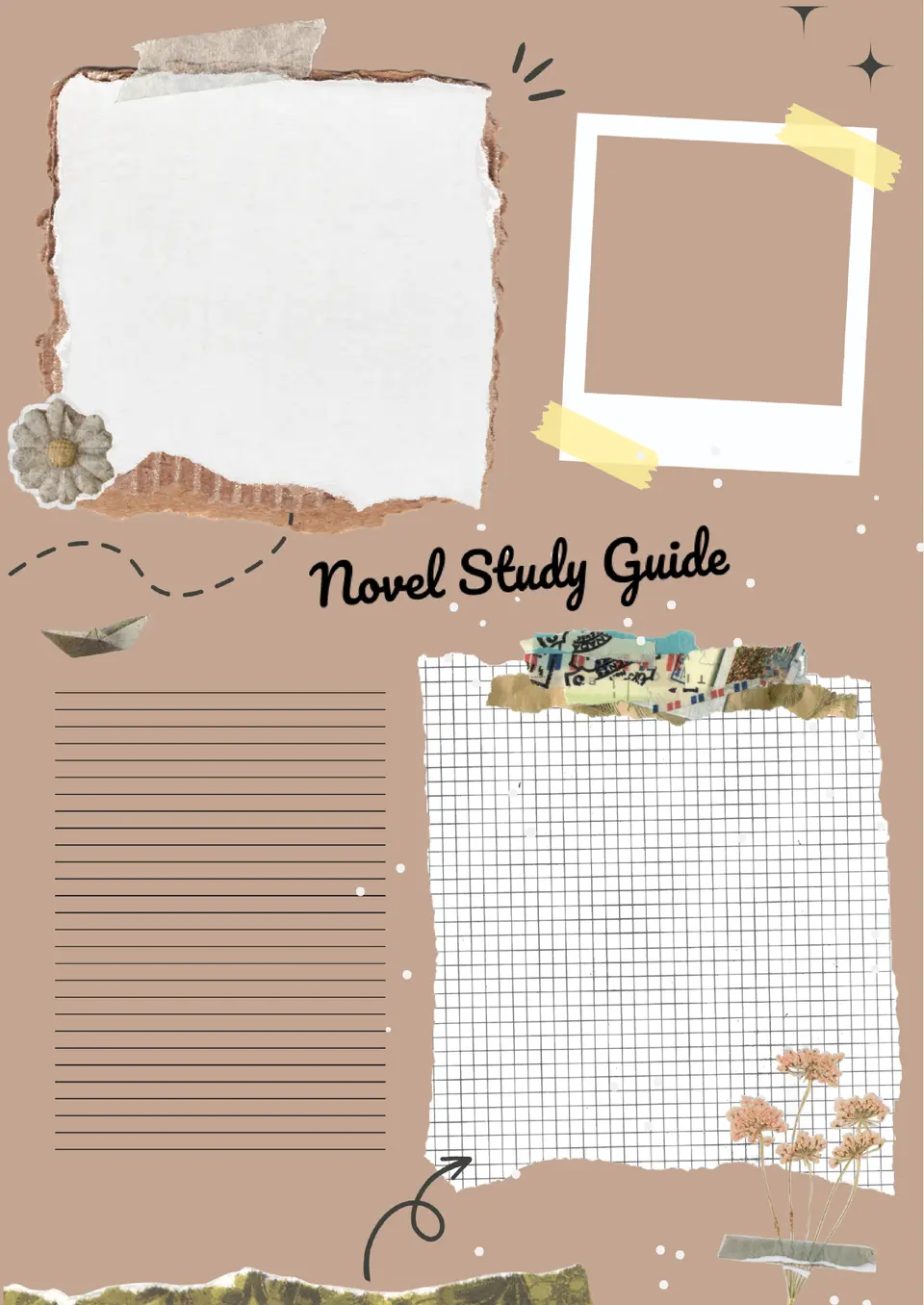 Novel Study Guide Template