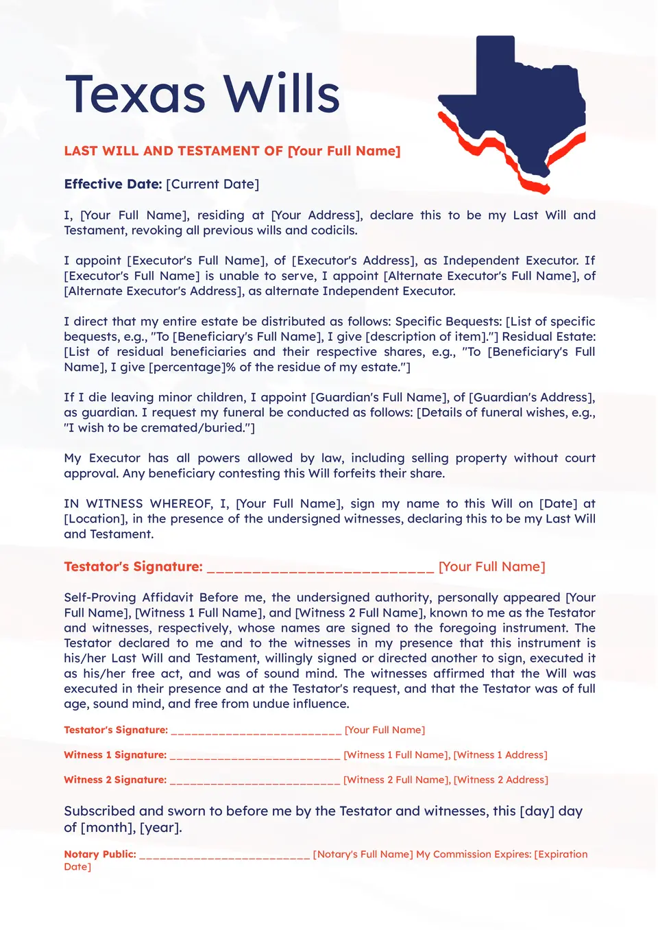 Free Ontario Wills Template For Google Docs Free Ontario Wills Template For Google Docs