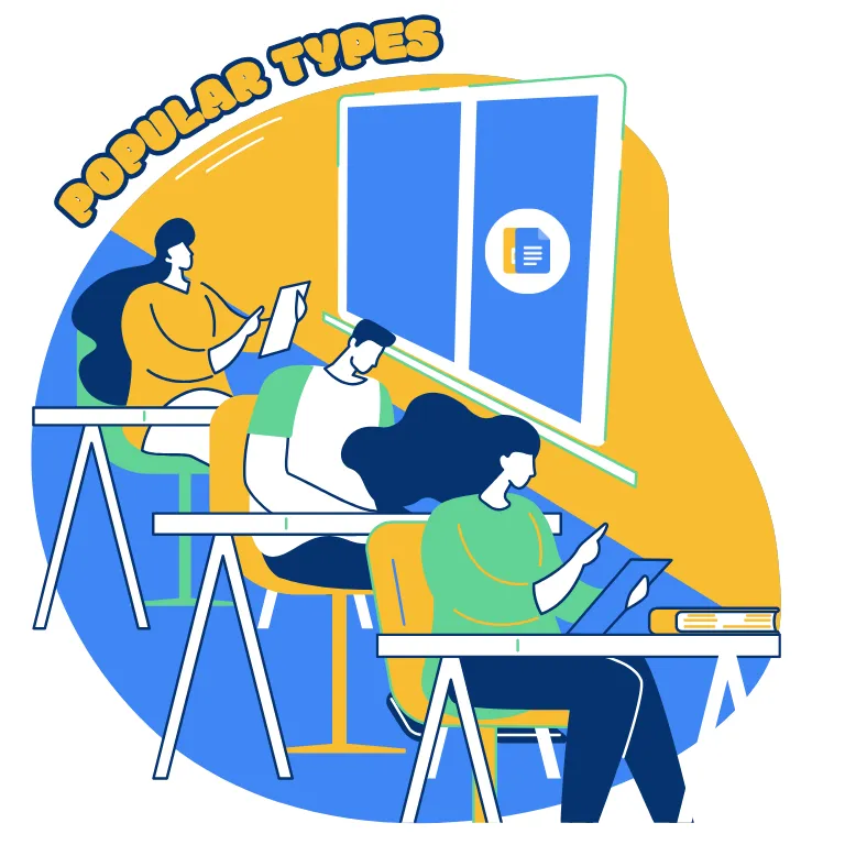 Popular Types of Class Schedule Templates