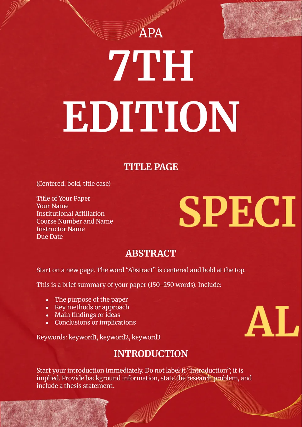 APA 7th Edition Template