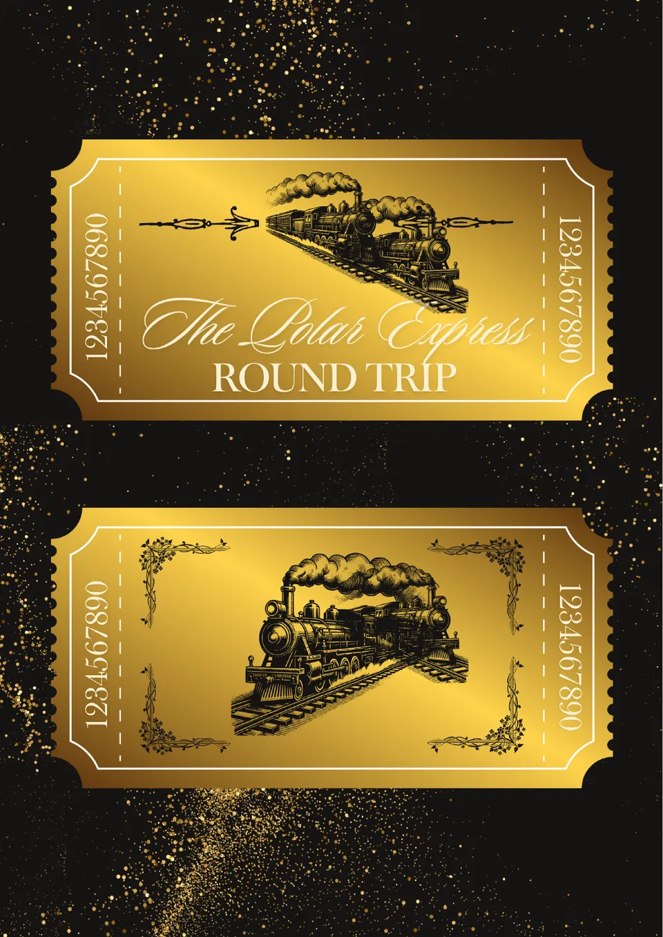 Polar Express Ticket Template