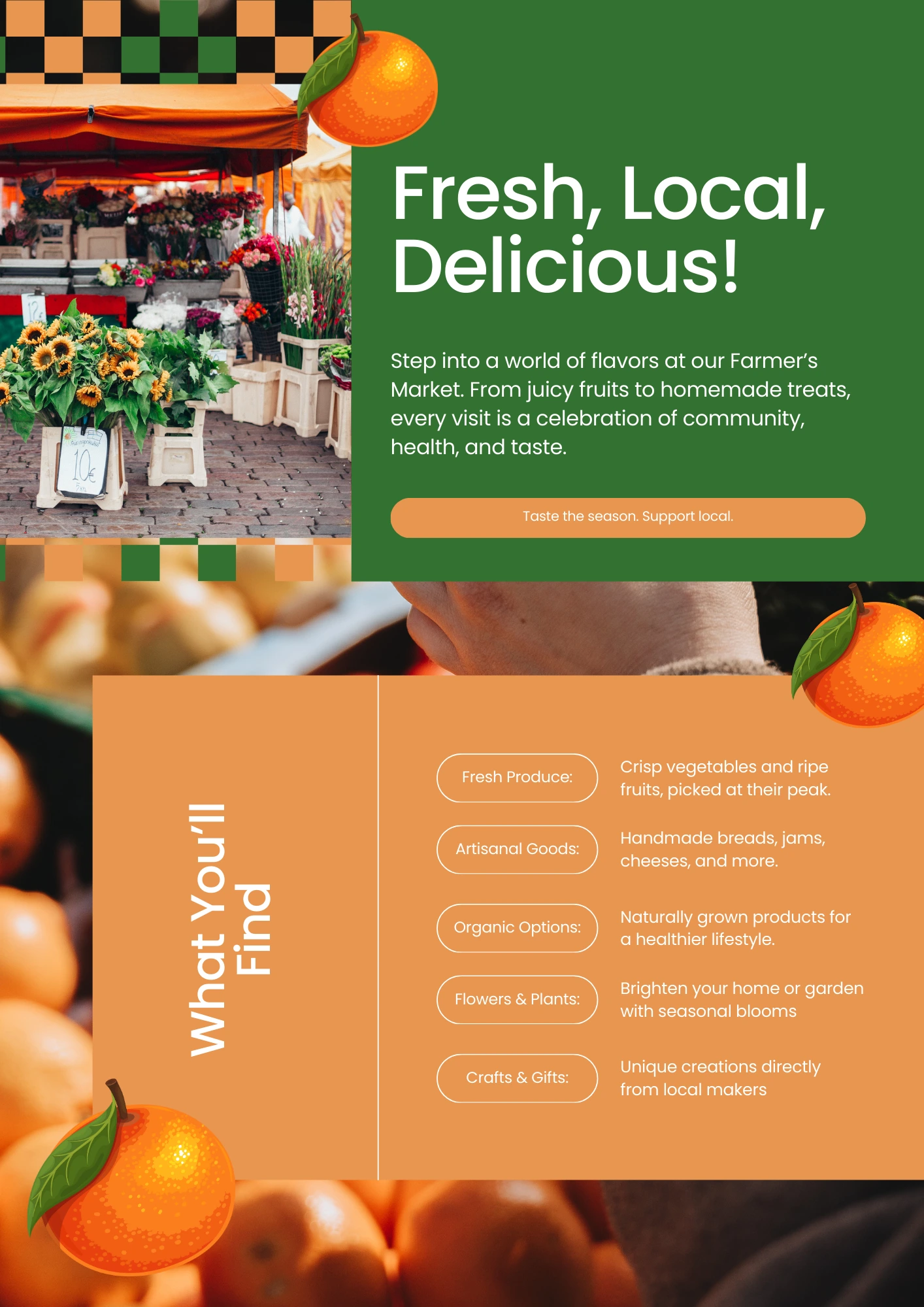 Farmer’s Market Flyer Template
