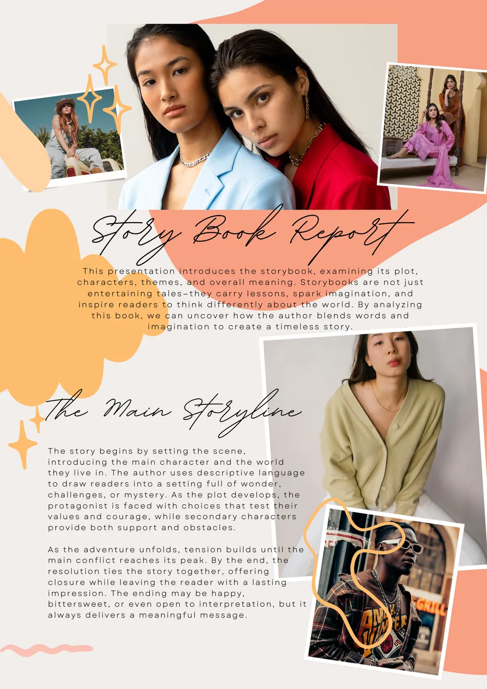 Story Book Template Google Slides