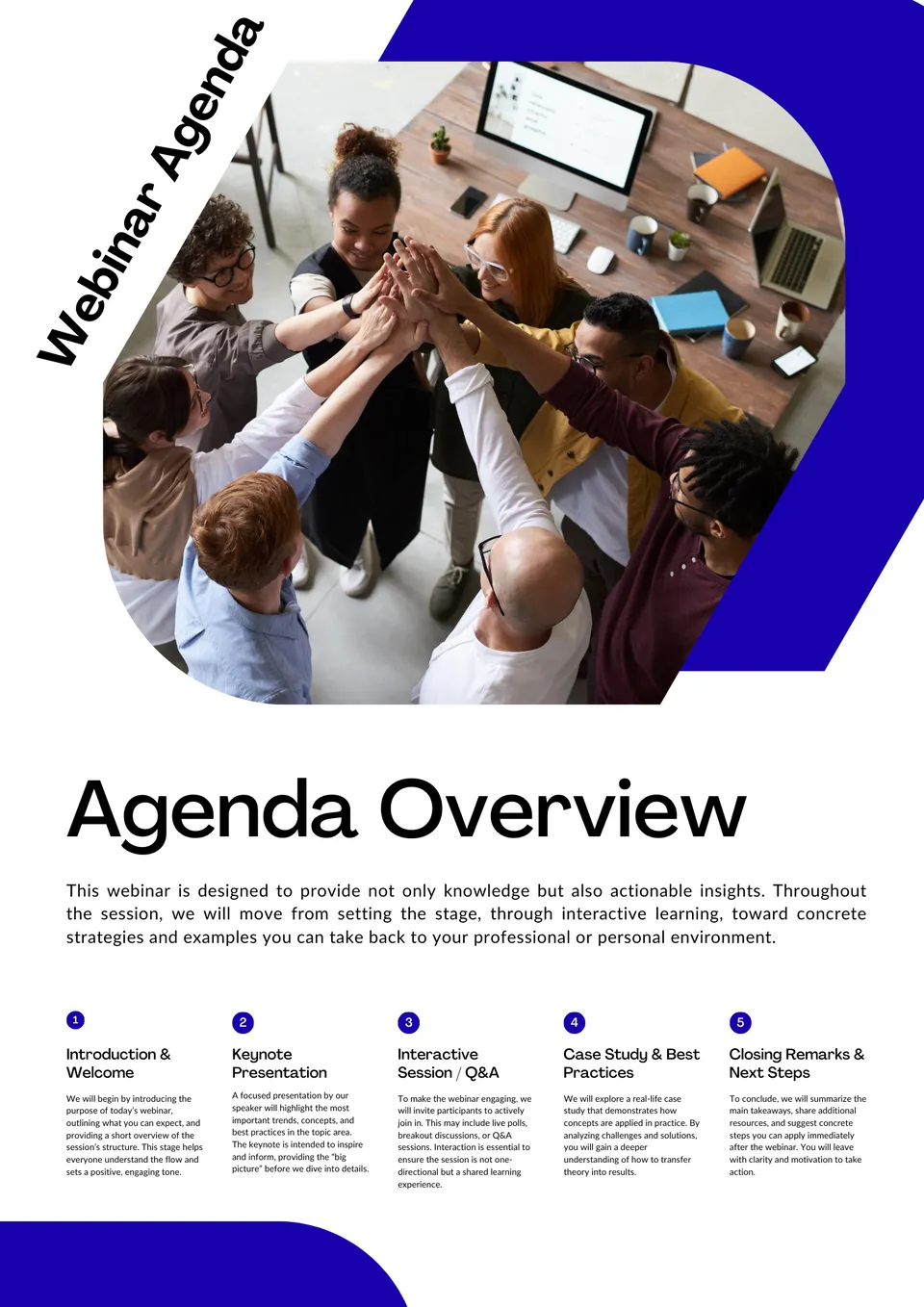Webinar Agenda Template Google Slides