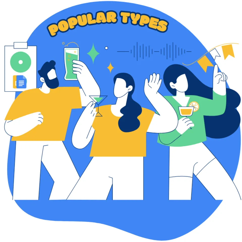 Popular Types of New Year Templates