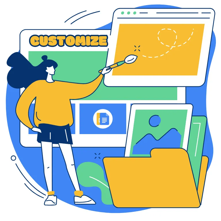 How to Customize Google Slides Spring Templates