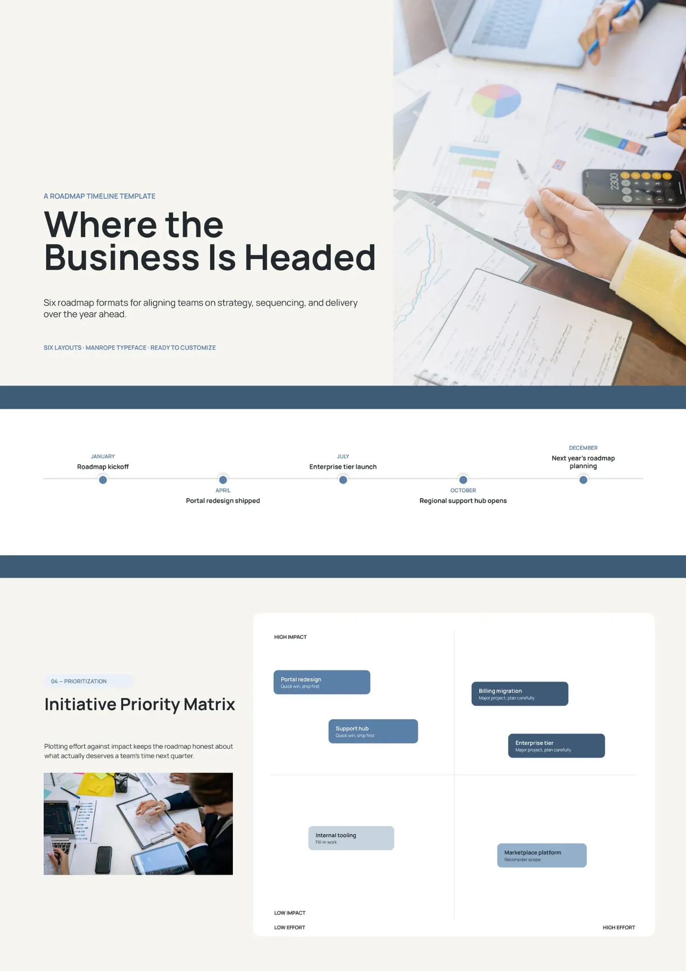 Roadmap Timeline Template – Free Google Slides Template - NEW!